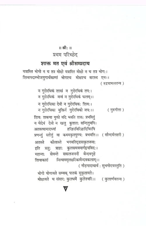 Shri Vidya Sadhna CSG 391